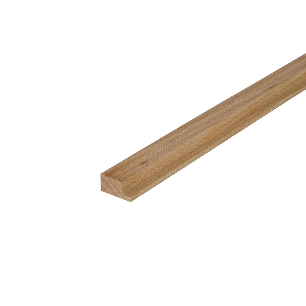 Falzleiste Buche 10 x 20 x 950 mm