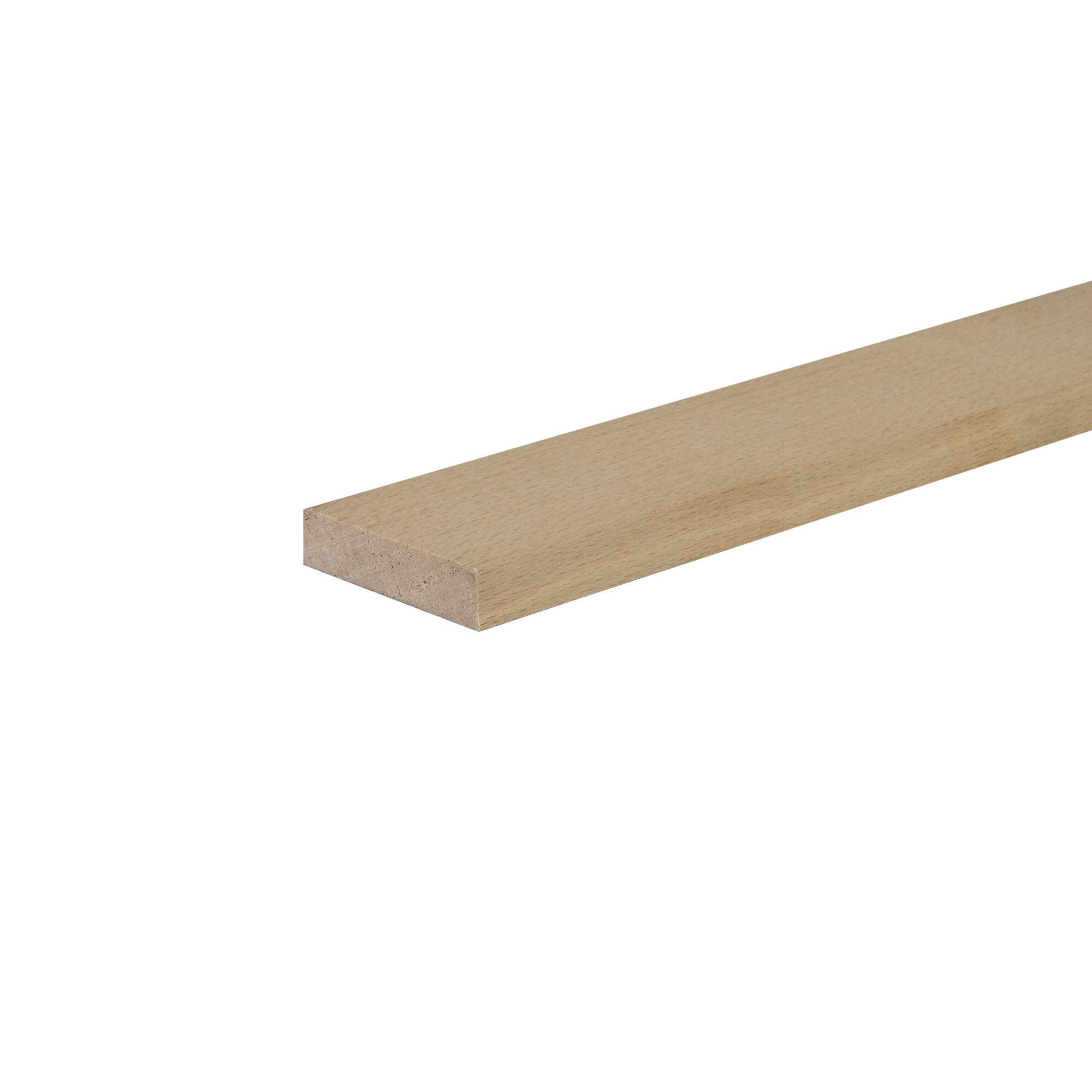 Rechteckige Holzleiste aus Buche
