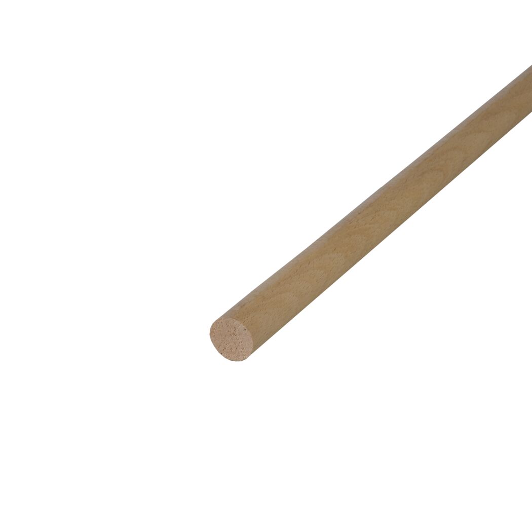 Runder Holzstab aus Buche