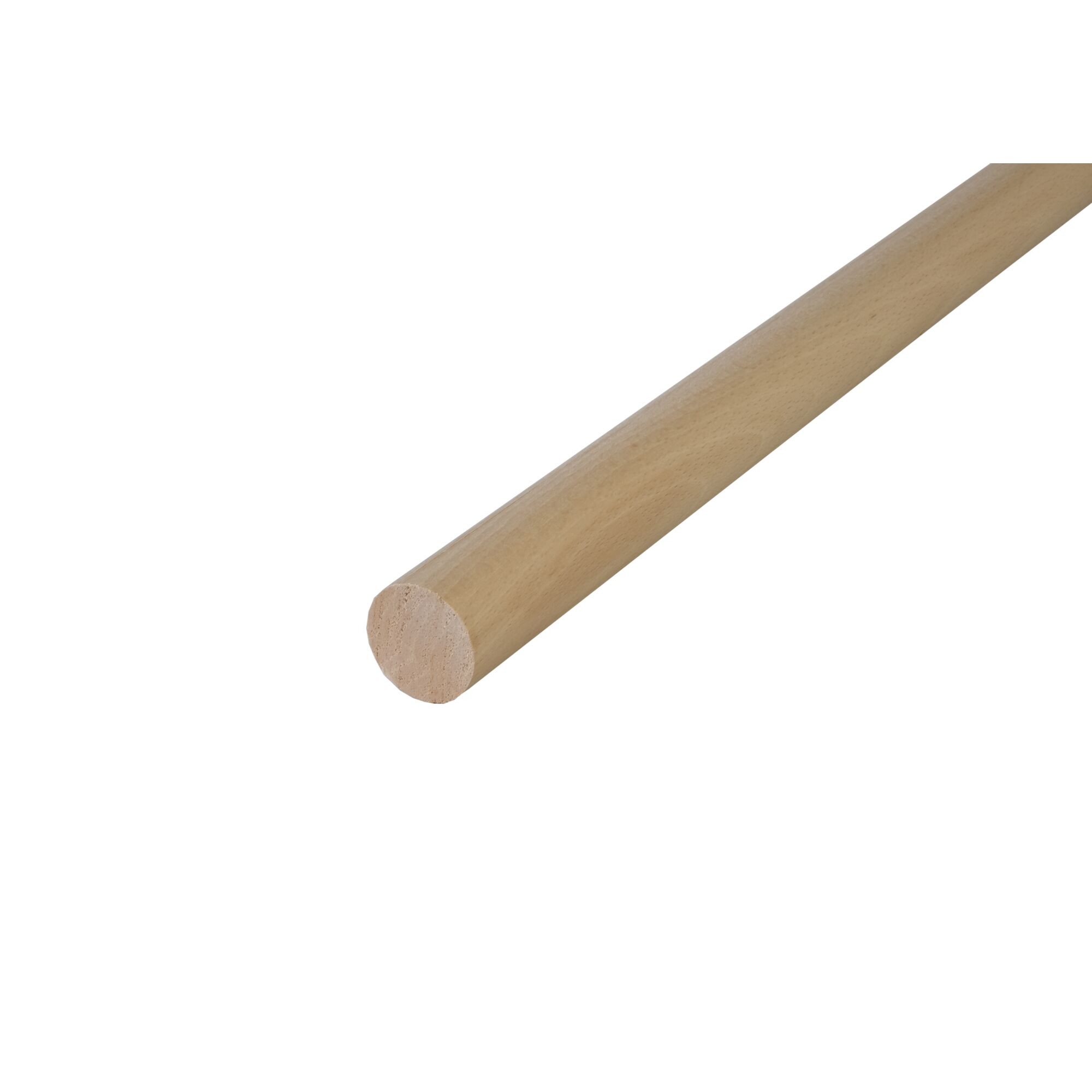 Runder Holzstab aus Buche