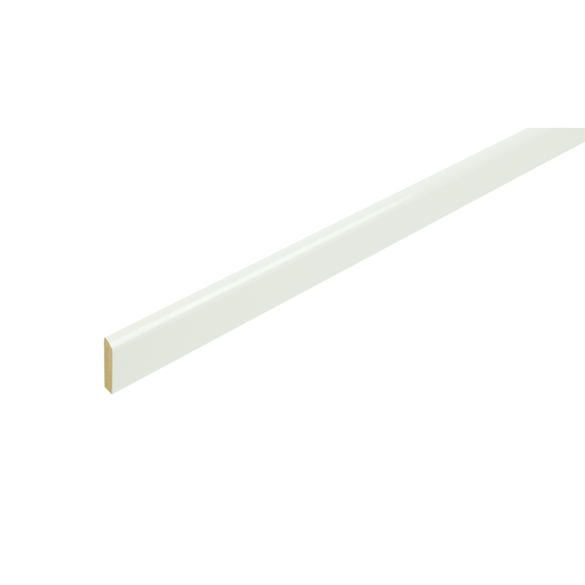 Bild von Sockelleiste MDF weiß 5 x 24 x 2500 mm