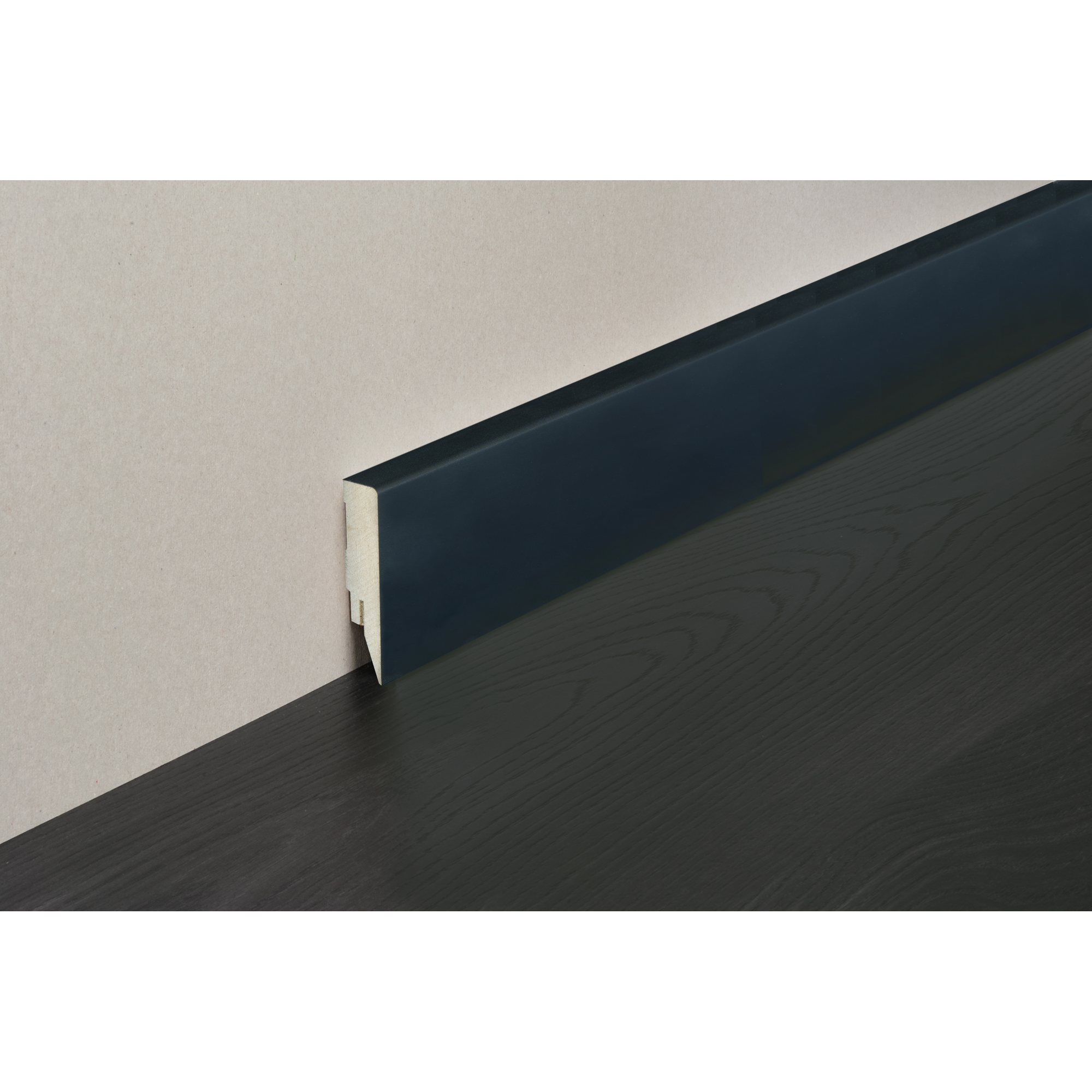 Sockelleiste 'Topline' matt-schwarz 2500 x 58 x 16 mm + product picture