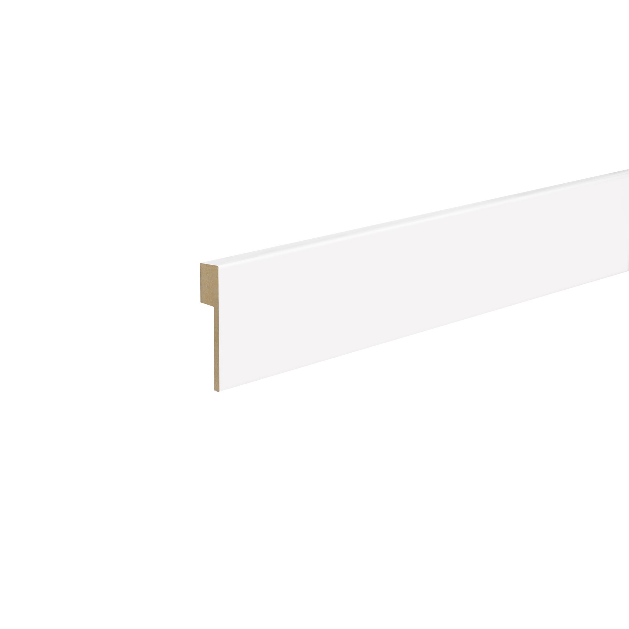 Weiße Fliesenabdeckleiste