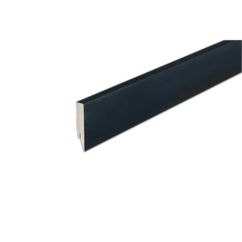 Schwarze Sockelleiste SL Topline