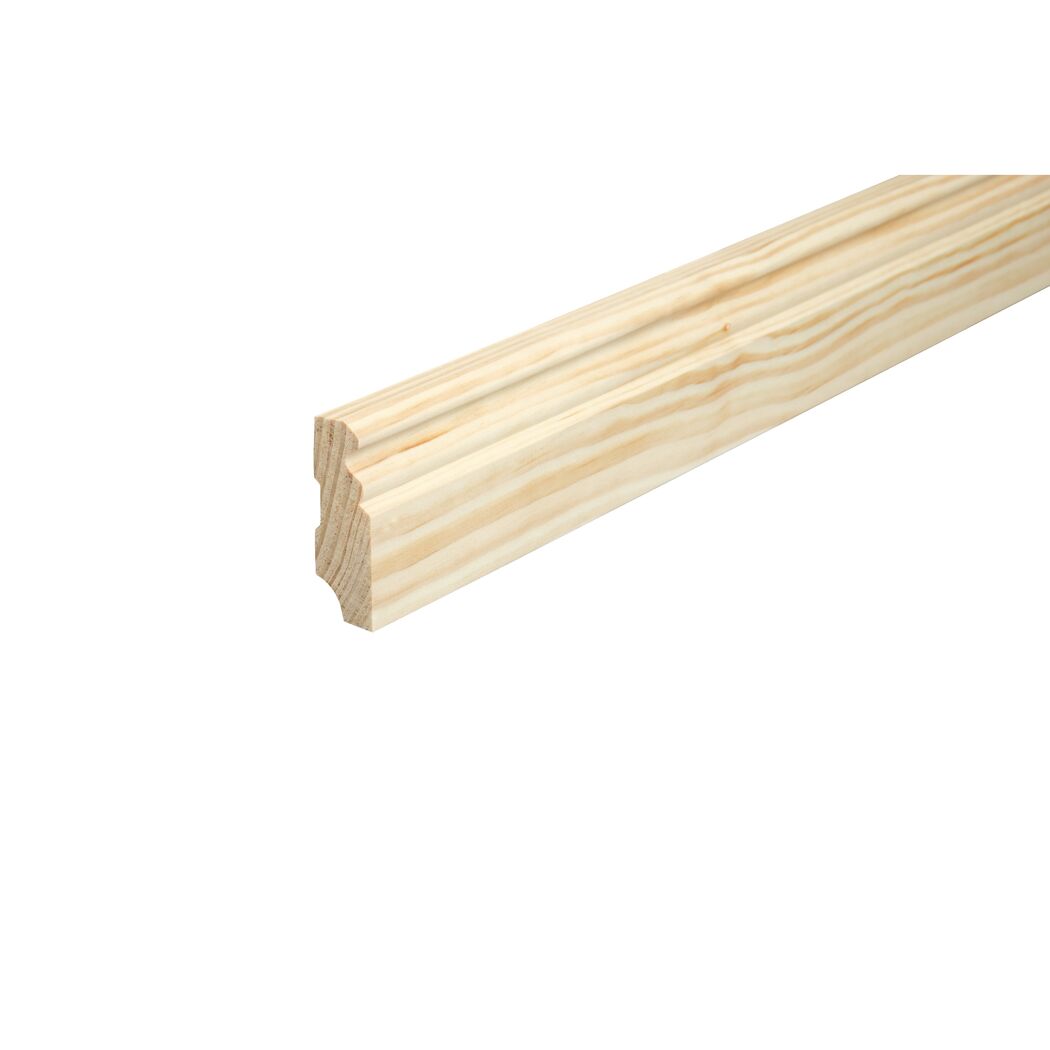 Sockelleiste Berliner Kiefer 19 x 58 x 2400 mm