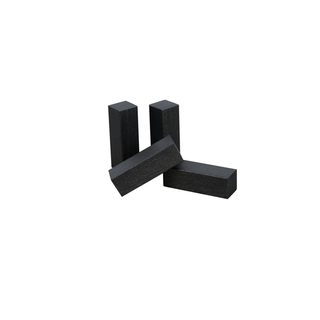 Bild von Eckholz anthrazitfarben 19 x 60 mm 4 Stück