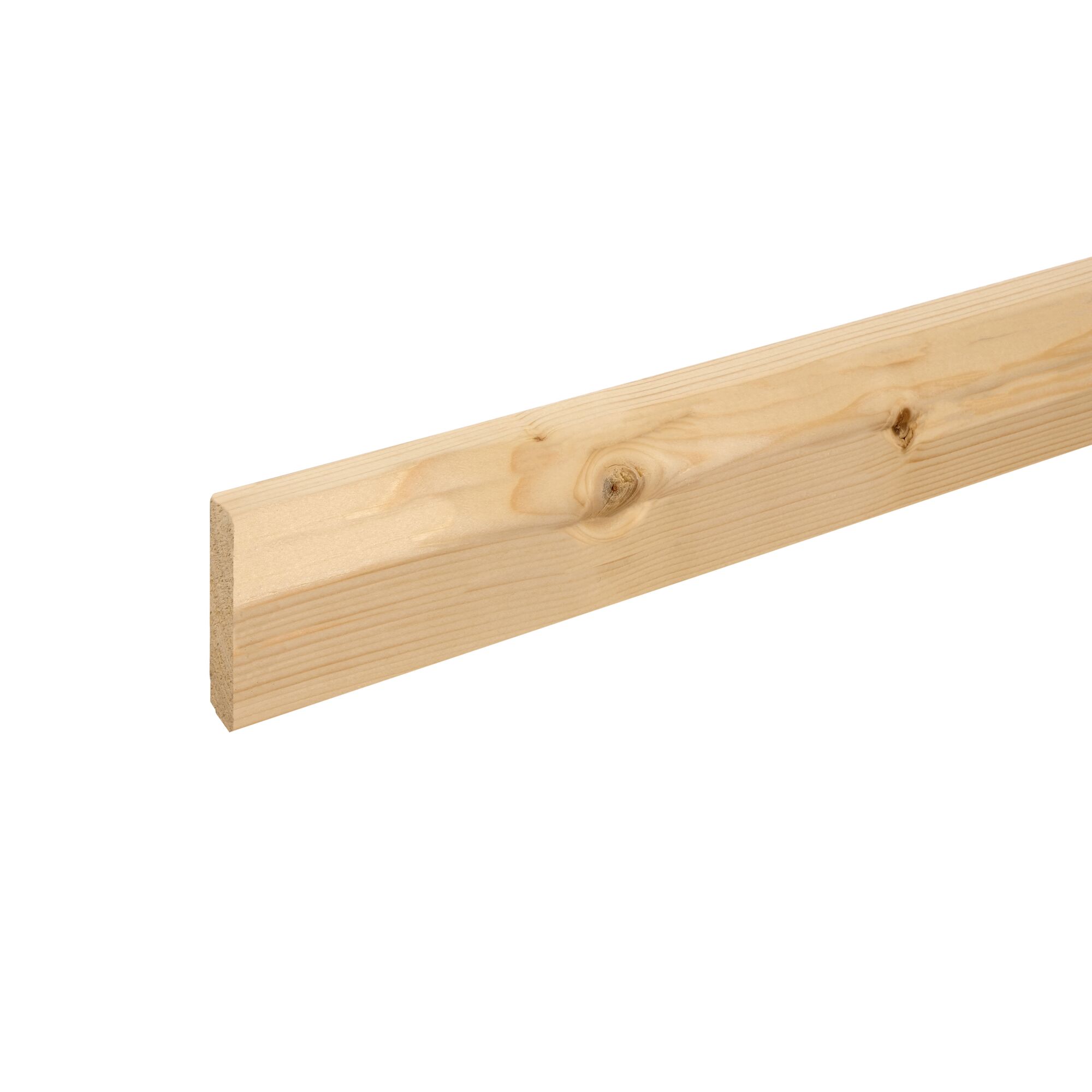 Holzfußleiste aus Fichte