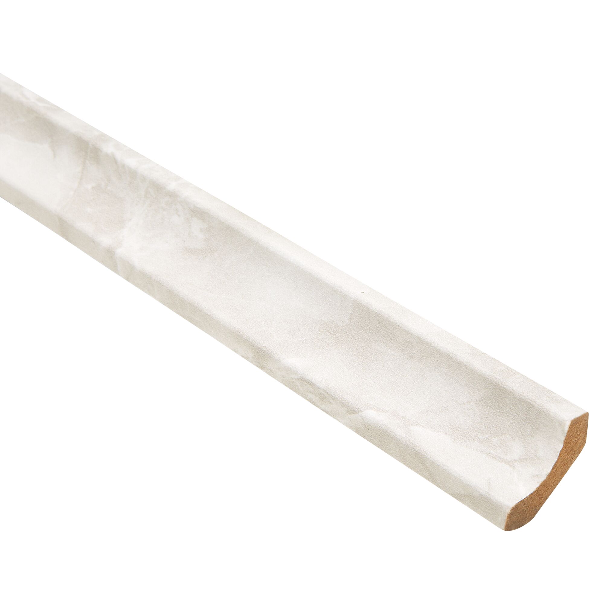 Marmorierte Fußleiste