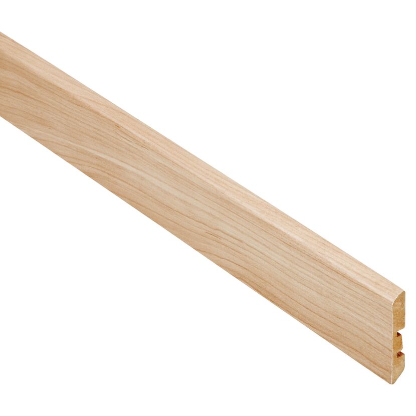 Sockelleiste in Holzoptik, naturfarben