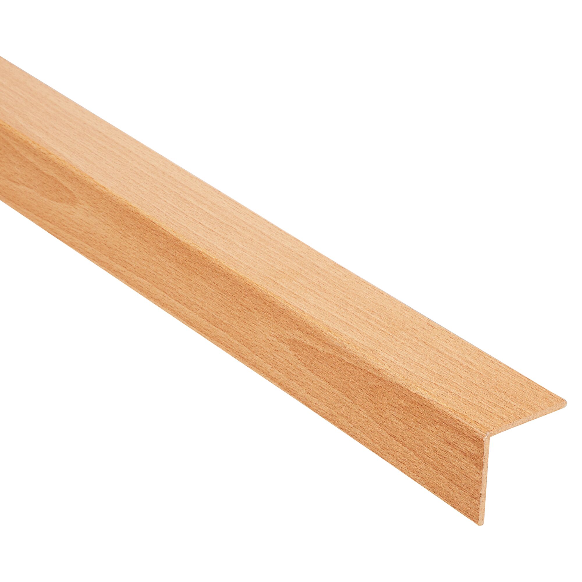 Buchefarbene Winkelleiste