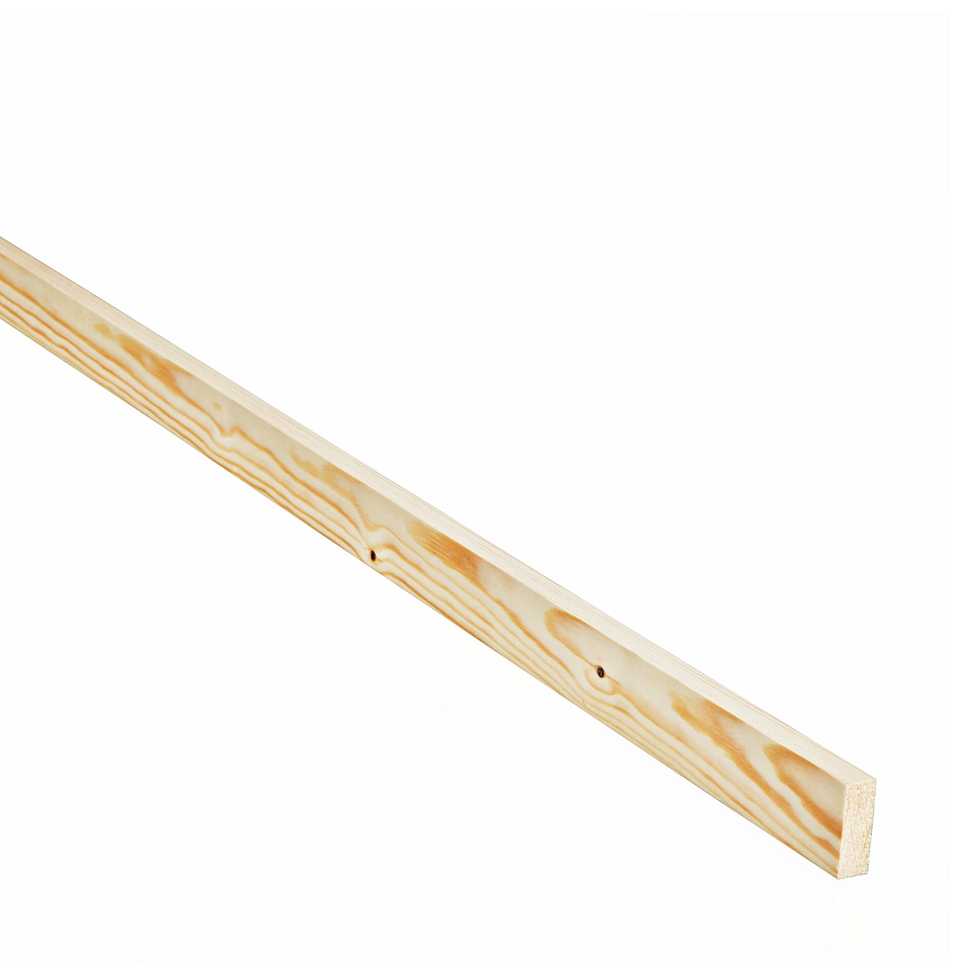 Kiefernholz Rechteckleiste 14 x 40 x 2400 mm