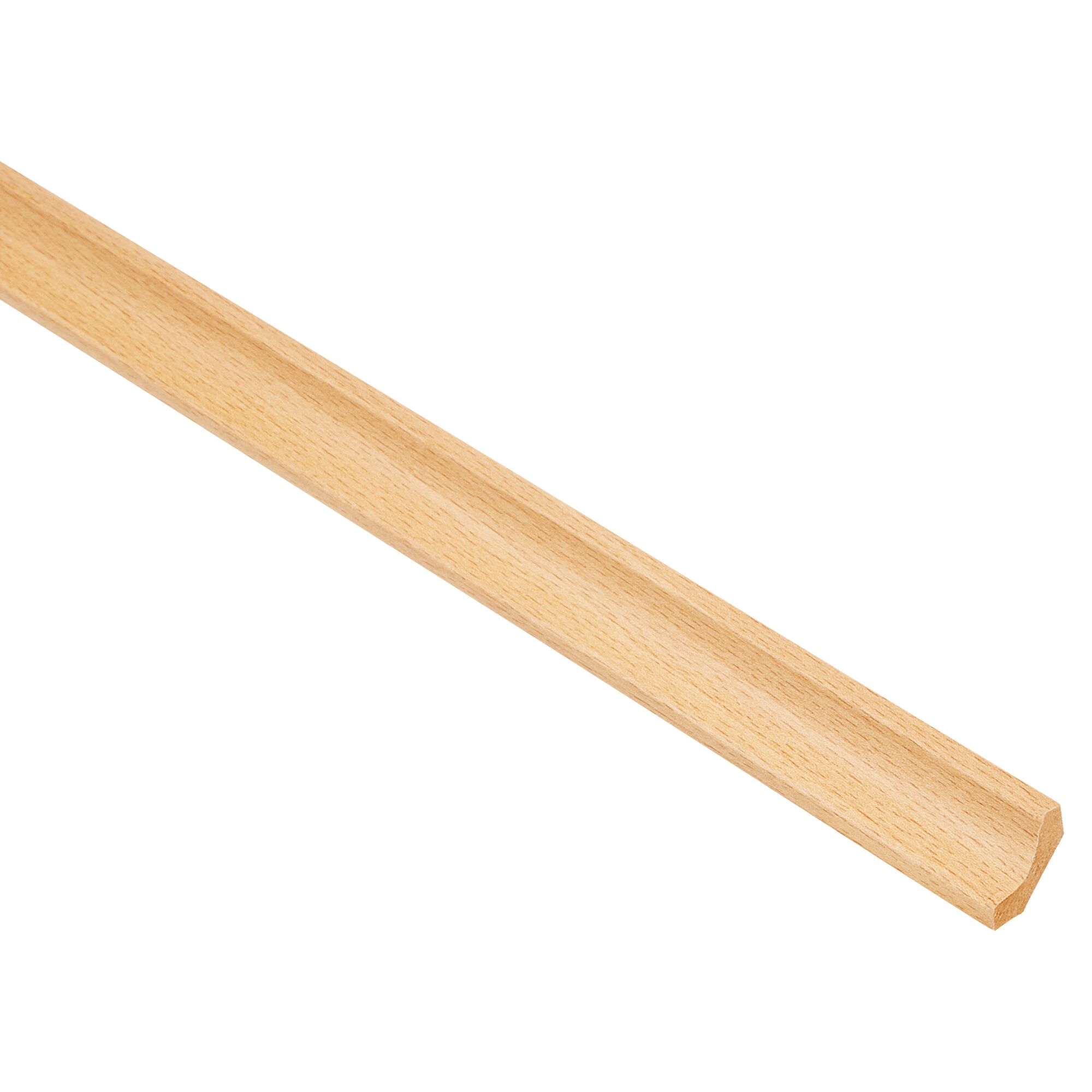 Holz Hohlkehlleiste buchefarben