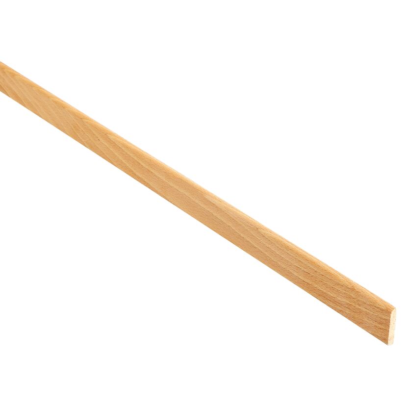Lackierte Holzsockelleiste aus Buche