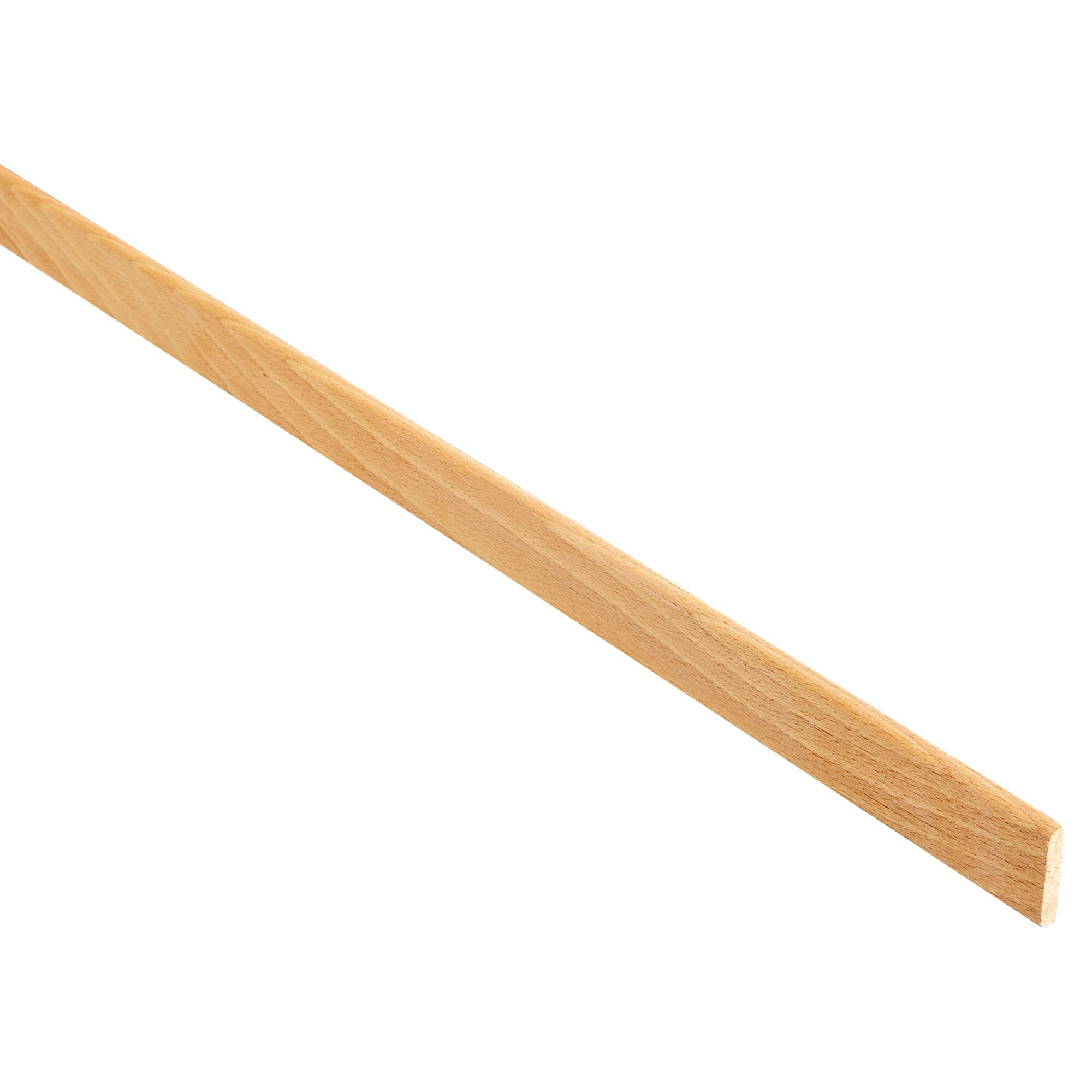 Lackierte Holzsockelleiste aus Buche
