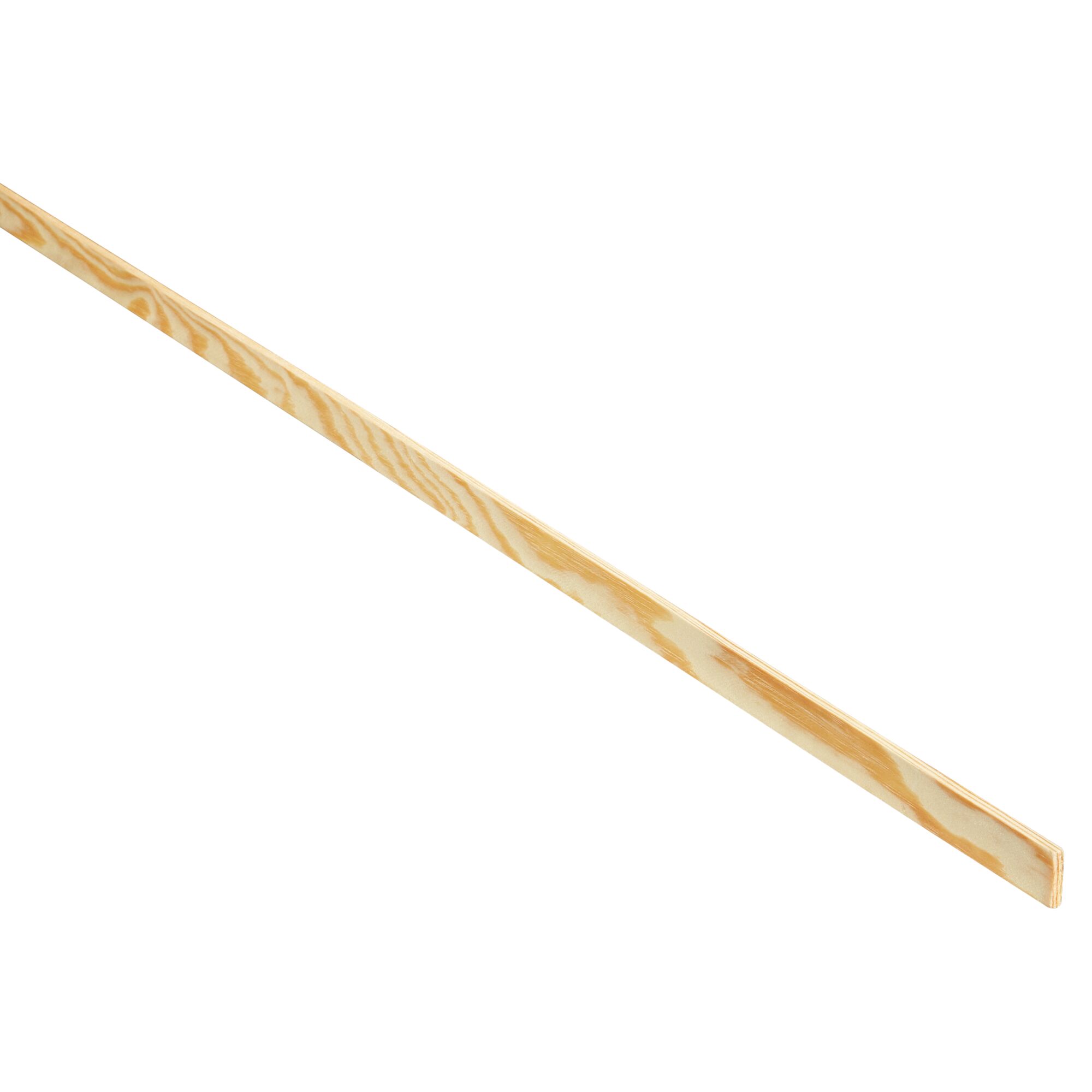 Kiefernholz Rechteckleiste 5 x 20 x 2400 mm