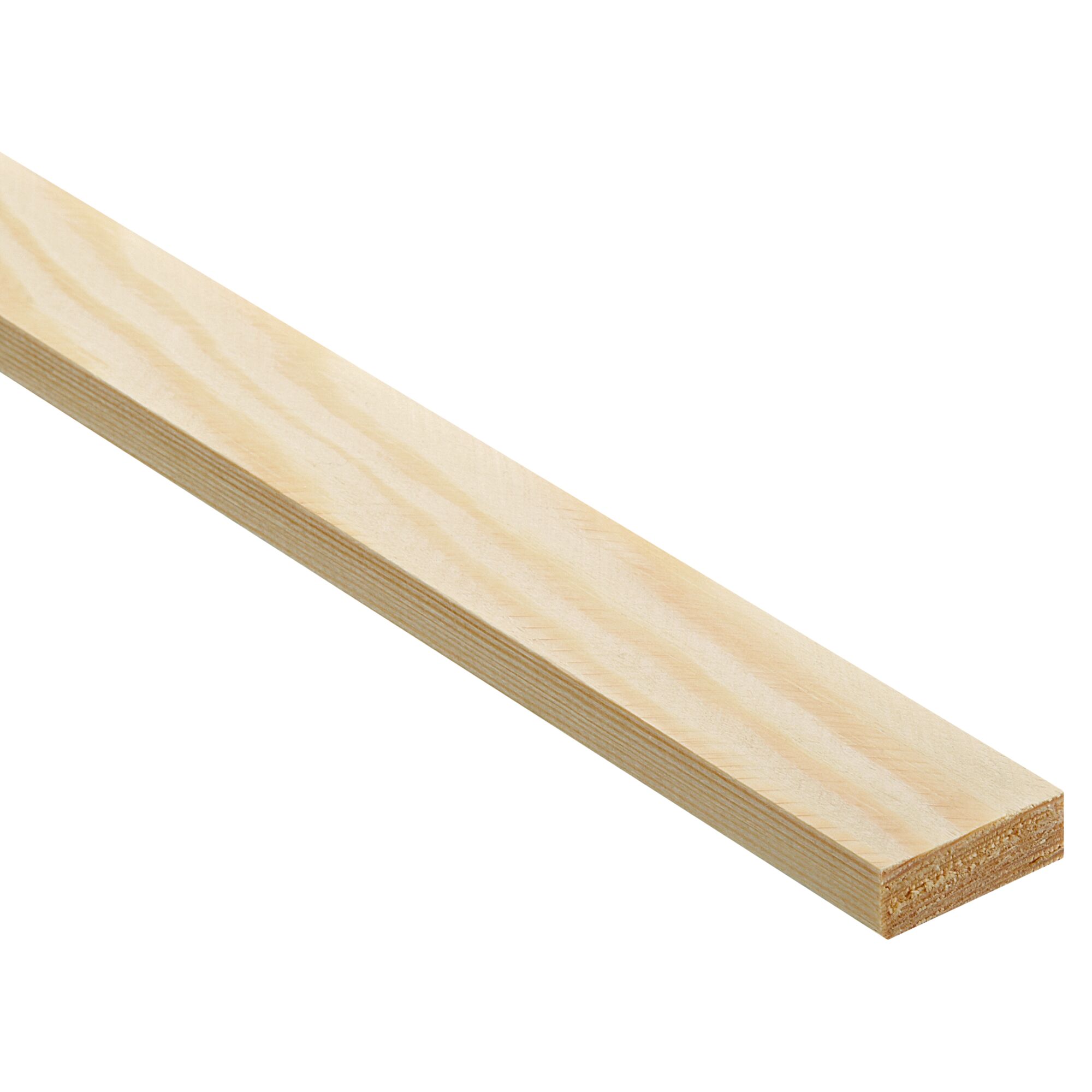 Kiefernholz Rechteckleiste 14 x 30 x 2400 mm