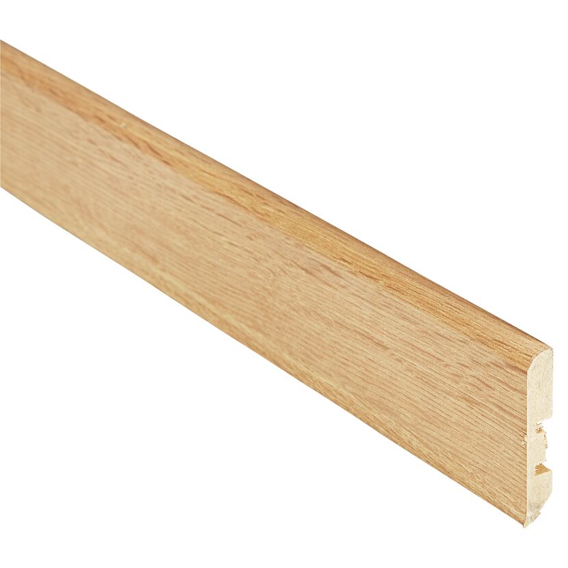 Holzsockelleiste in Eichenoptik