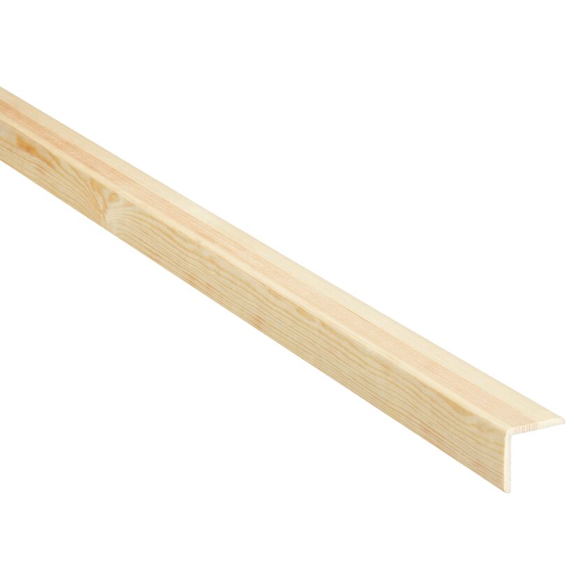 Winkelleiste Kiefer 28 x 28 x 2400 mm