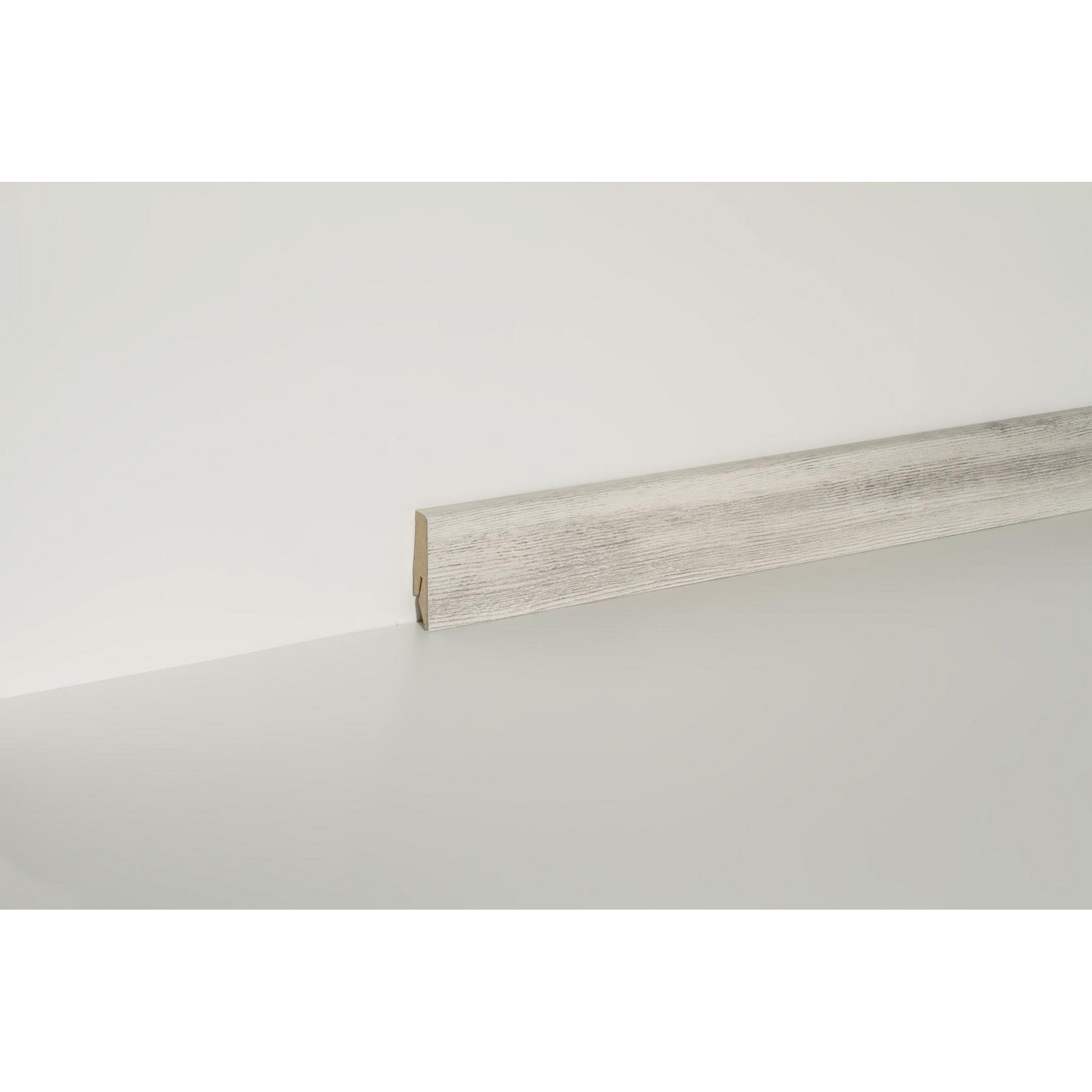 Sockelleiste 'Clip' Wintereiche grau-weiß 240 x 5,8 x 1,9 cm + product picture