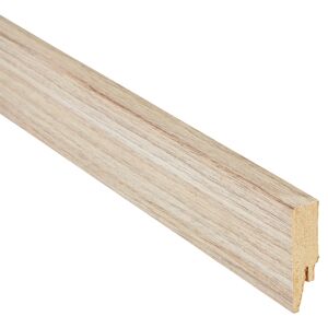 Clip-Sockelleiste gerade 2400 x 58 x 16 mm Ocean Teak