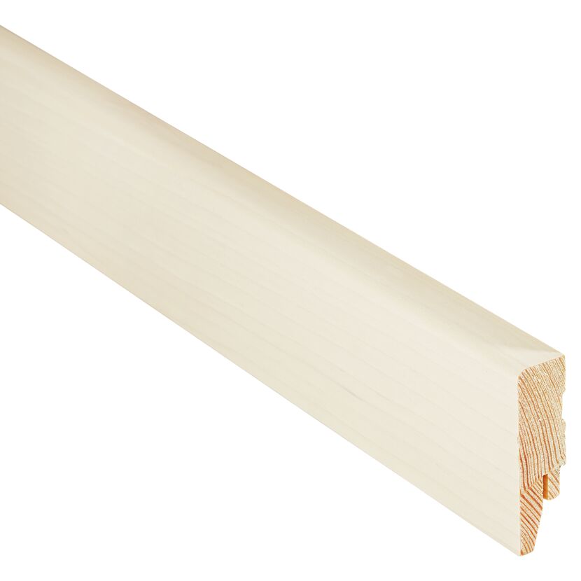 Holzsockelleiste Bergahorn furniert