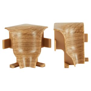 Innenecke geschwungen Durango Pecan 20 x 40 mm, 2 Stück