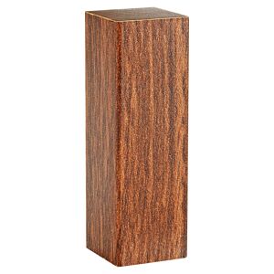 Eckholz Lapacho chocolate 19 x 60 mm, 4 Stück