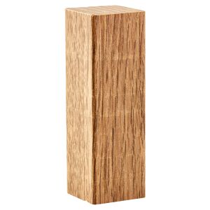 Eckhölzer Eiche sägerau hell 19 x 60 mm, 4 Stück