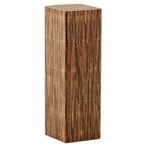 Eckhölzer Eiche sägerau dunkel 19 x 60 mm, 4 Stück
