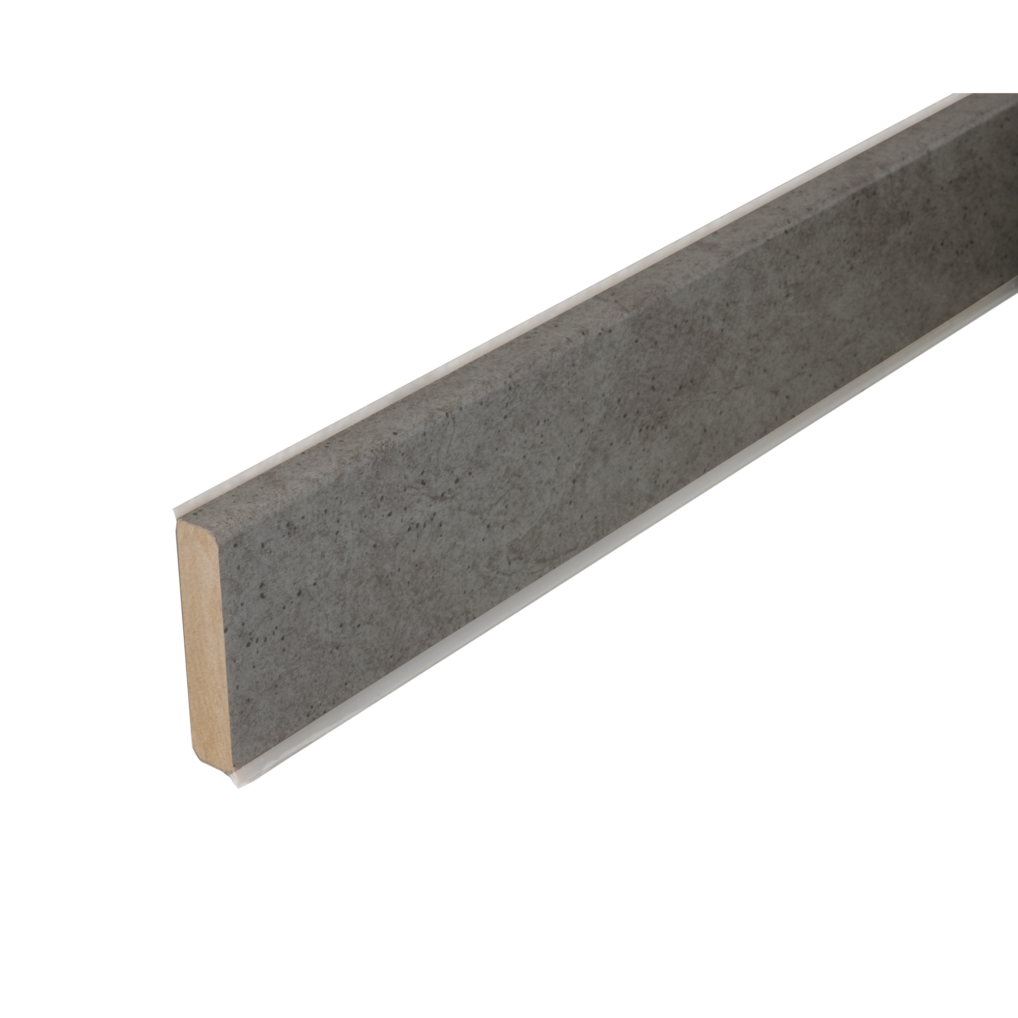 Sockelleiste silbergrau modern 2500 x 60 x 13 mm, für Vinyl Böden