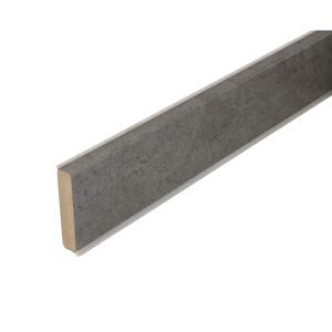 Sockelleiste silbergrau modern 2500 x 60 x 13 mm, für Vinyl Böden
