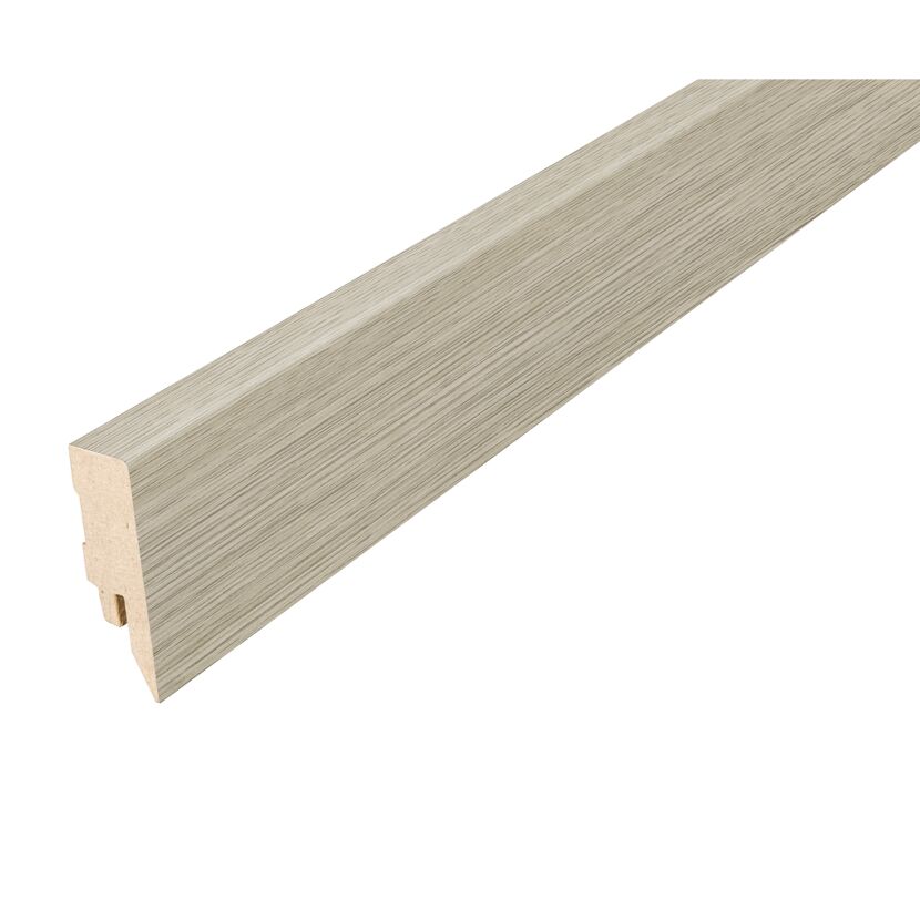 Sockelleiste Polar oak foliert, 2400 x 58 x 16 mm