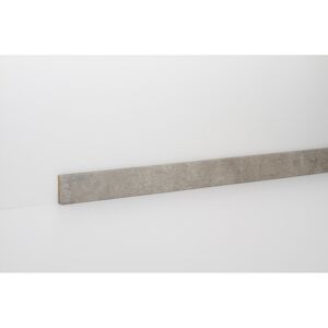 Sockelleiste 'Clip' Zementestrich sand 2400 x 58 x 19 mm