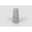 Verkleinertes Bild von Außenecke für Sockelleiste Stein weiß 2 Stück
