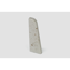 Verkleinertes Bild von Endstück für Sockelleiste Stein weiß 2 Stück