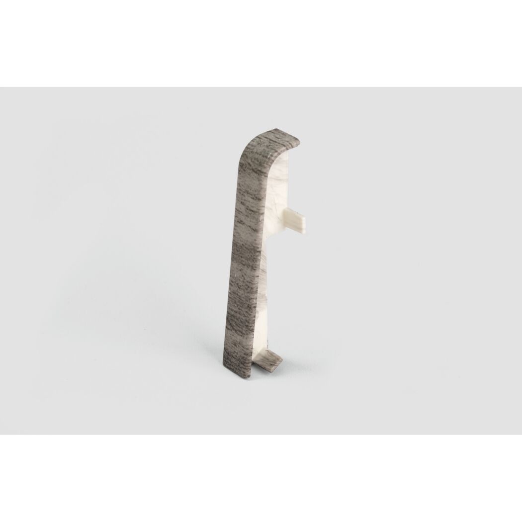 Graues Zwischenstück für Sockelleisten
