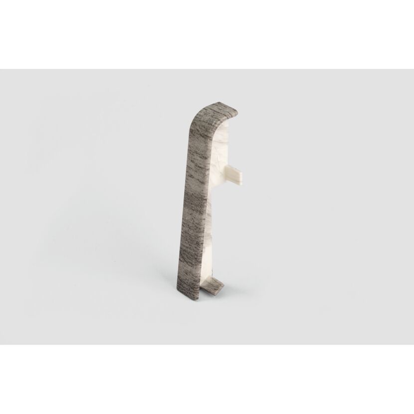 Graues Zwischenstück für Sockelleisten