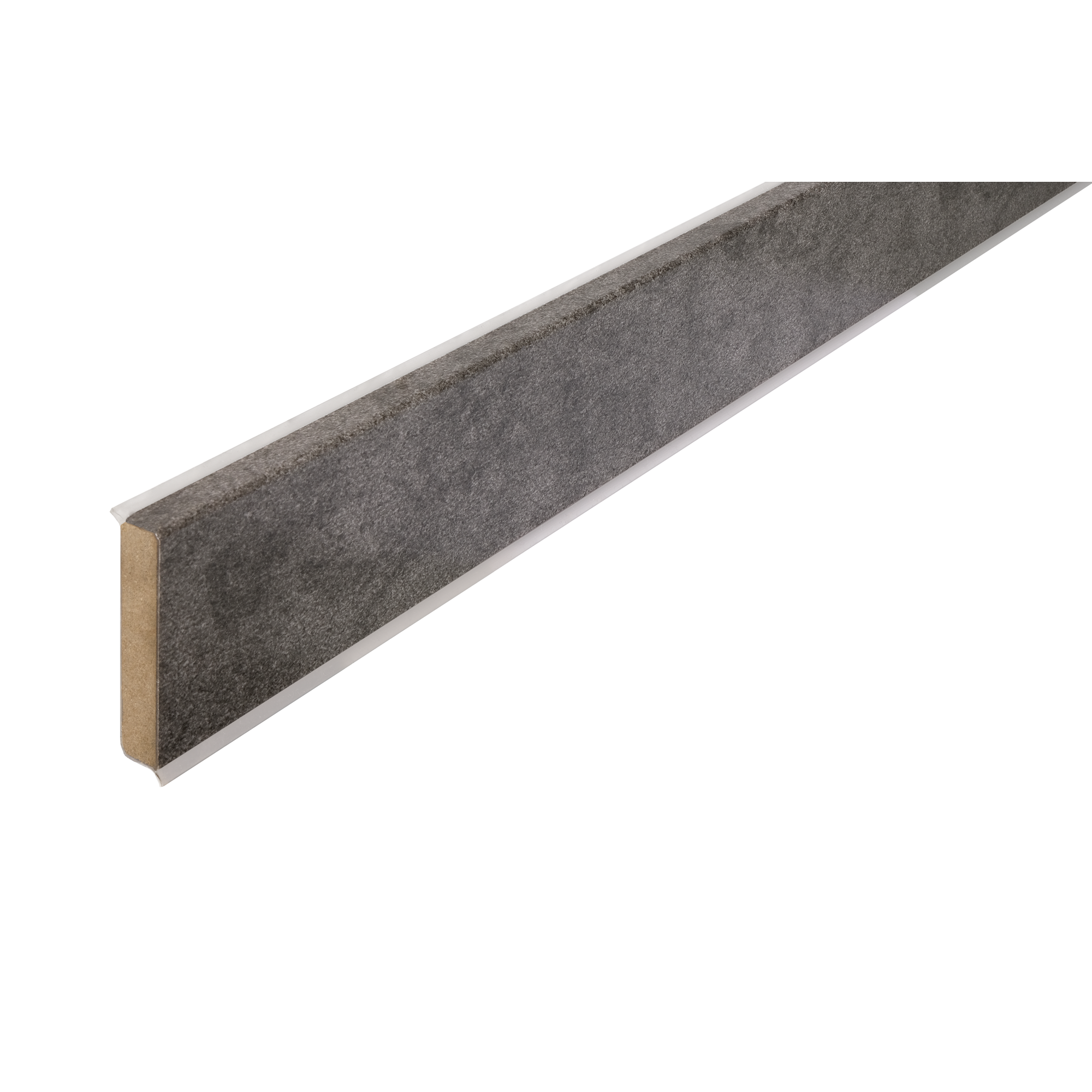 Sockelleiste Coburn grau gerade 2500 x 60 x 13 mm