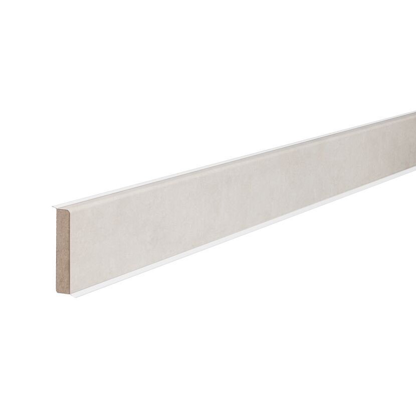 Sockelleiste Perth weiß gerade 2500 x 60 x 13 mm