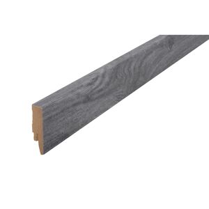 Clip-Sockelleiste Eiche anthrazit gerade 2400 x 58 x 16 mm