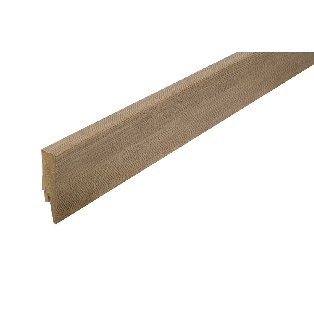 Clip-Sockelleiste Highland Oak gerade 2400 x 58 x 16 mm