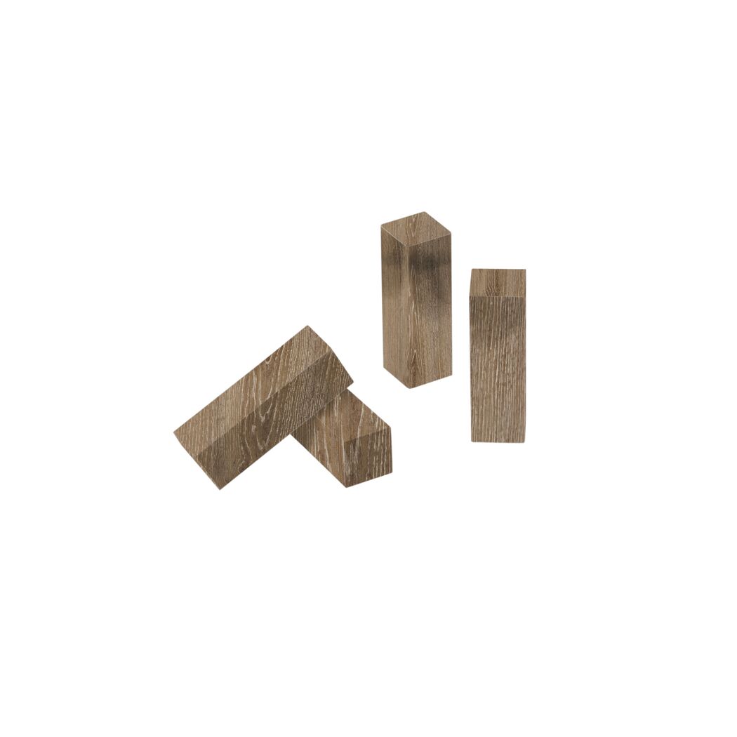Eckholz Eiche Prestige 19 x 19 x 60 mm, 4 Stück
