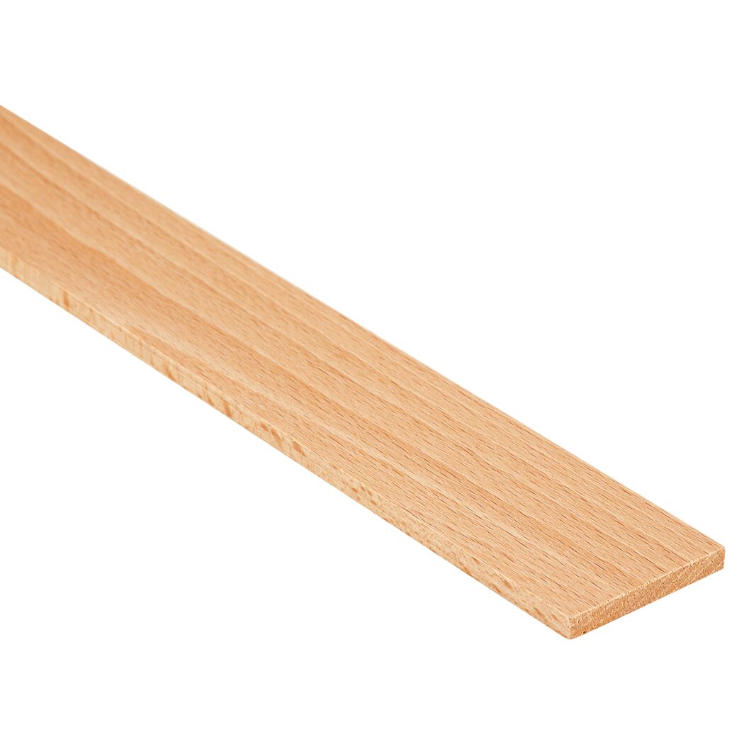Rechteckleiste Buche 5 x 40 x 950 mm