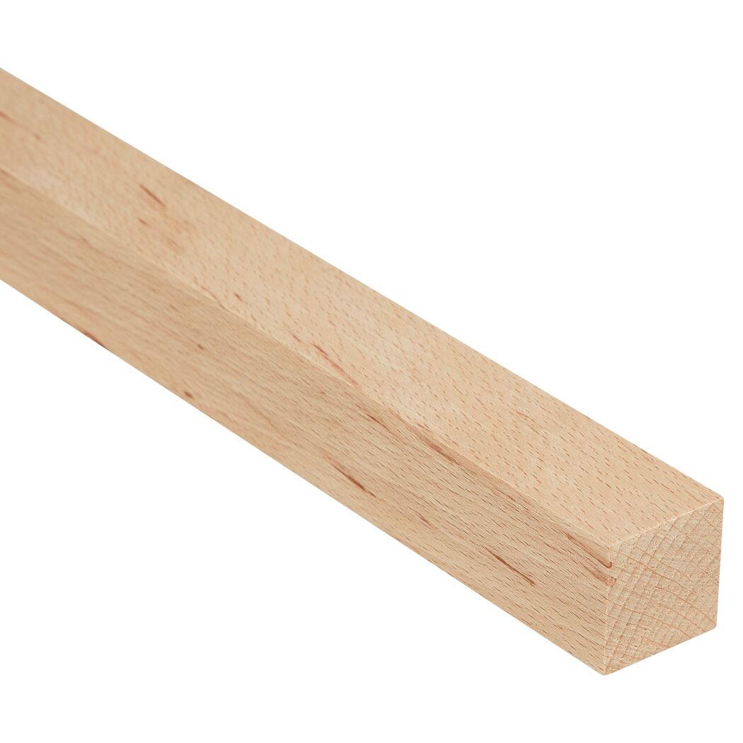 Quadratleiste Buche 15 x 15 x 950 mm
