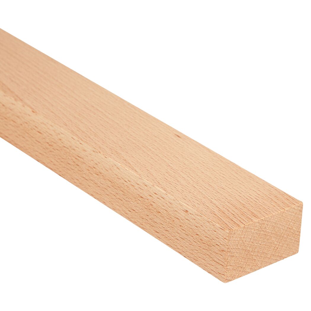 Rechteckleiste Buche 30 x 40 x 950 mm