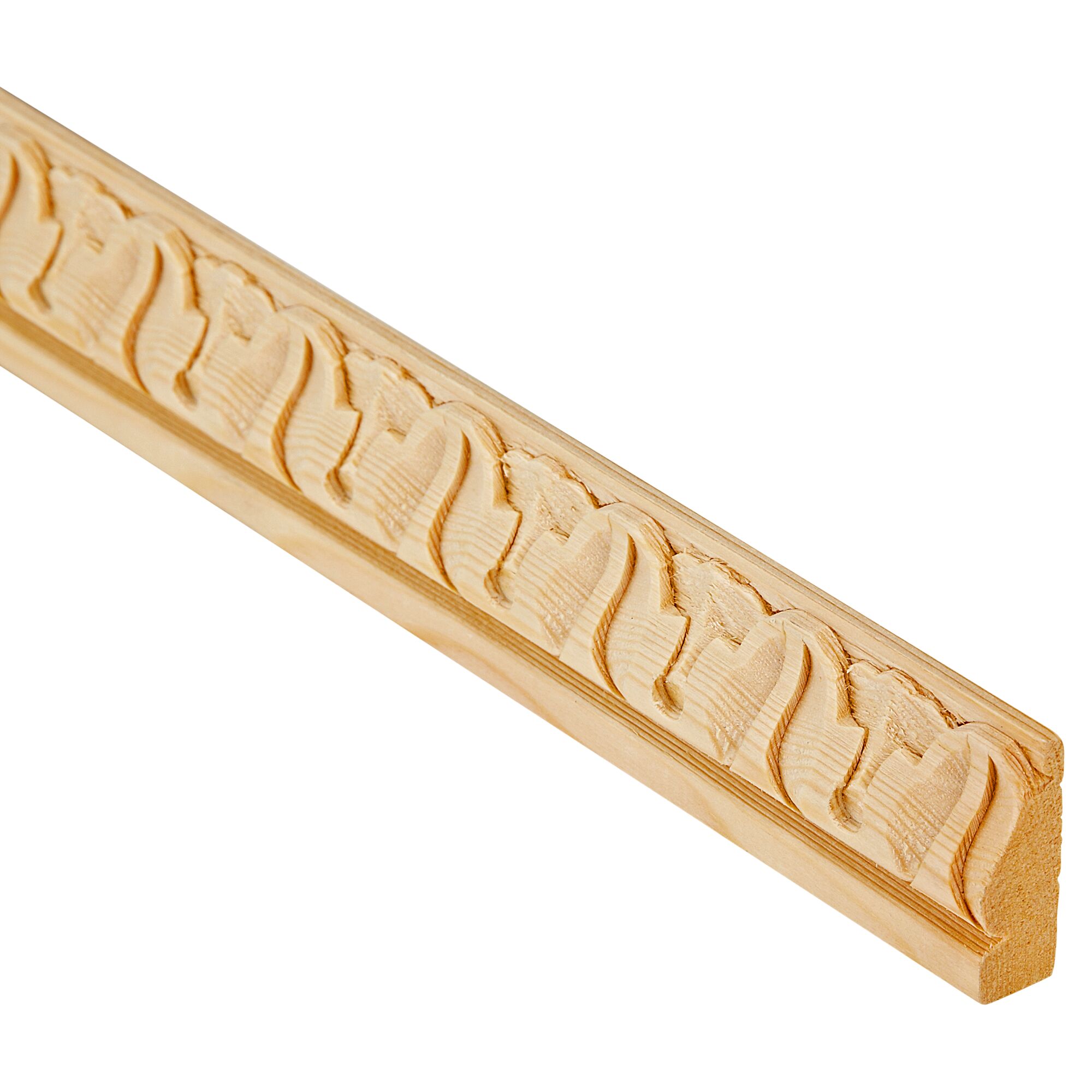 Kiefernholz Schnitzleiste