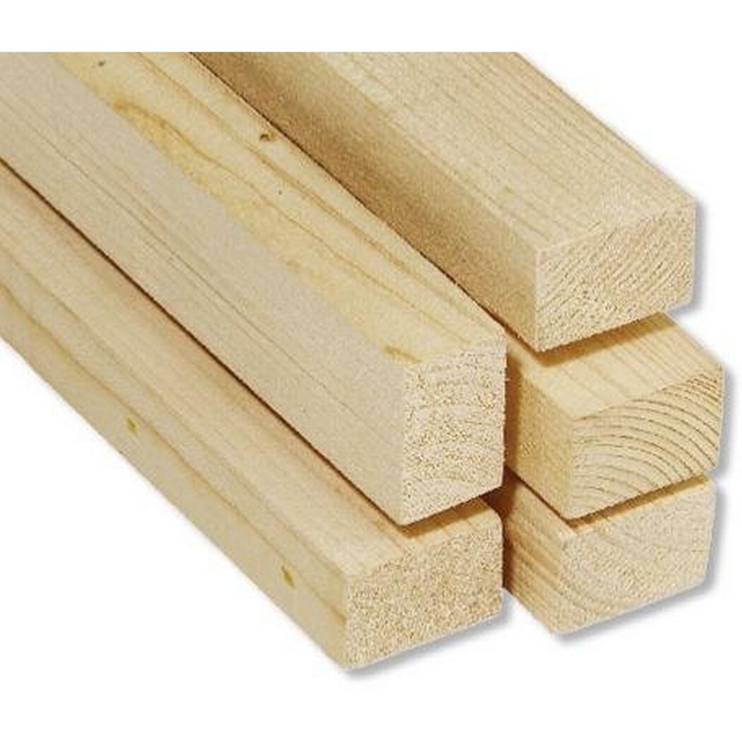 Sägerauhe Holzlatten