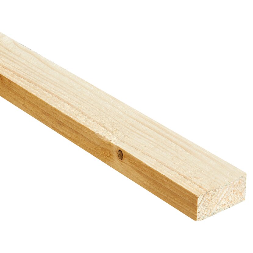 Holzlatte aus Fichte/Tanne, 17 x 36 x 2500 mm