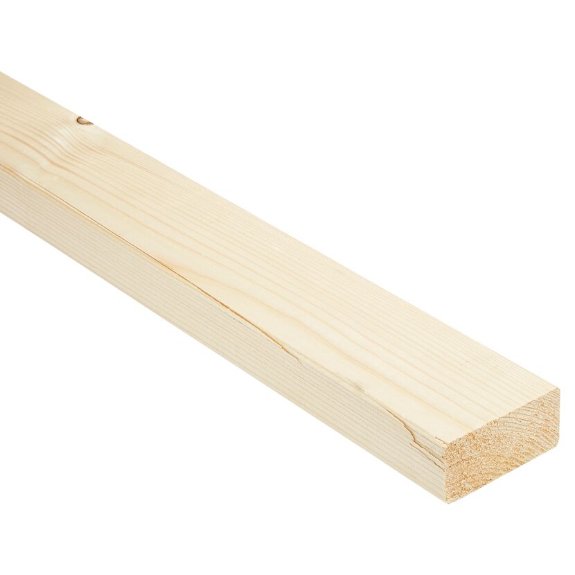 Gehobeltes Rahmenholz aus Fichte/Tanne
