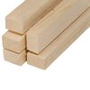 Vier sägerauhe Holzlatten 24 x 48 x 2500 mm